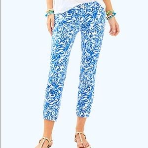 Lilly Pulitzer Sadie Stretch Cropped Chino Pant